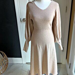 NWOT! RACHEL ZOE SWEATER KNIT FITTED DRESS